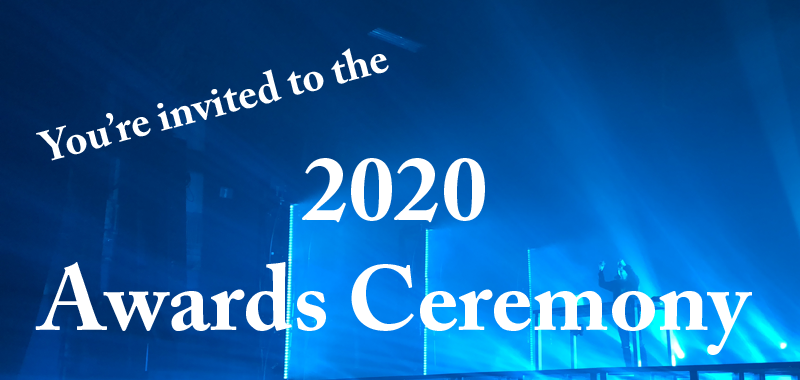 2020 Awards Ceremony announcement