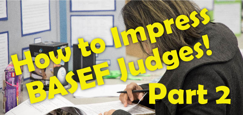 How to Impress BASEF Judges Part 2 blog post image